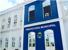 Foto da fachada da Prefeitura