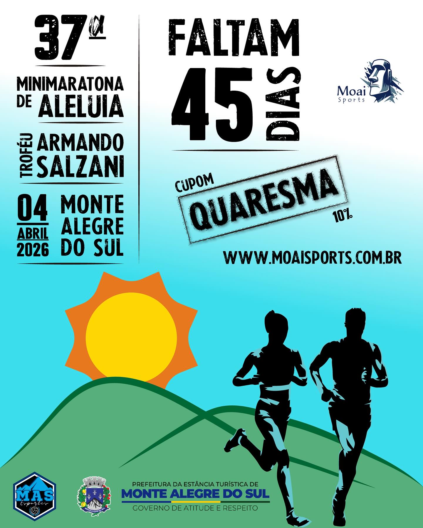 Post do instagram da Prefeitura de Monte Alegre do Sul