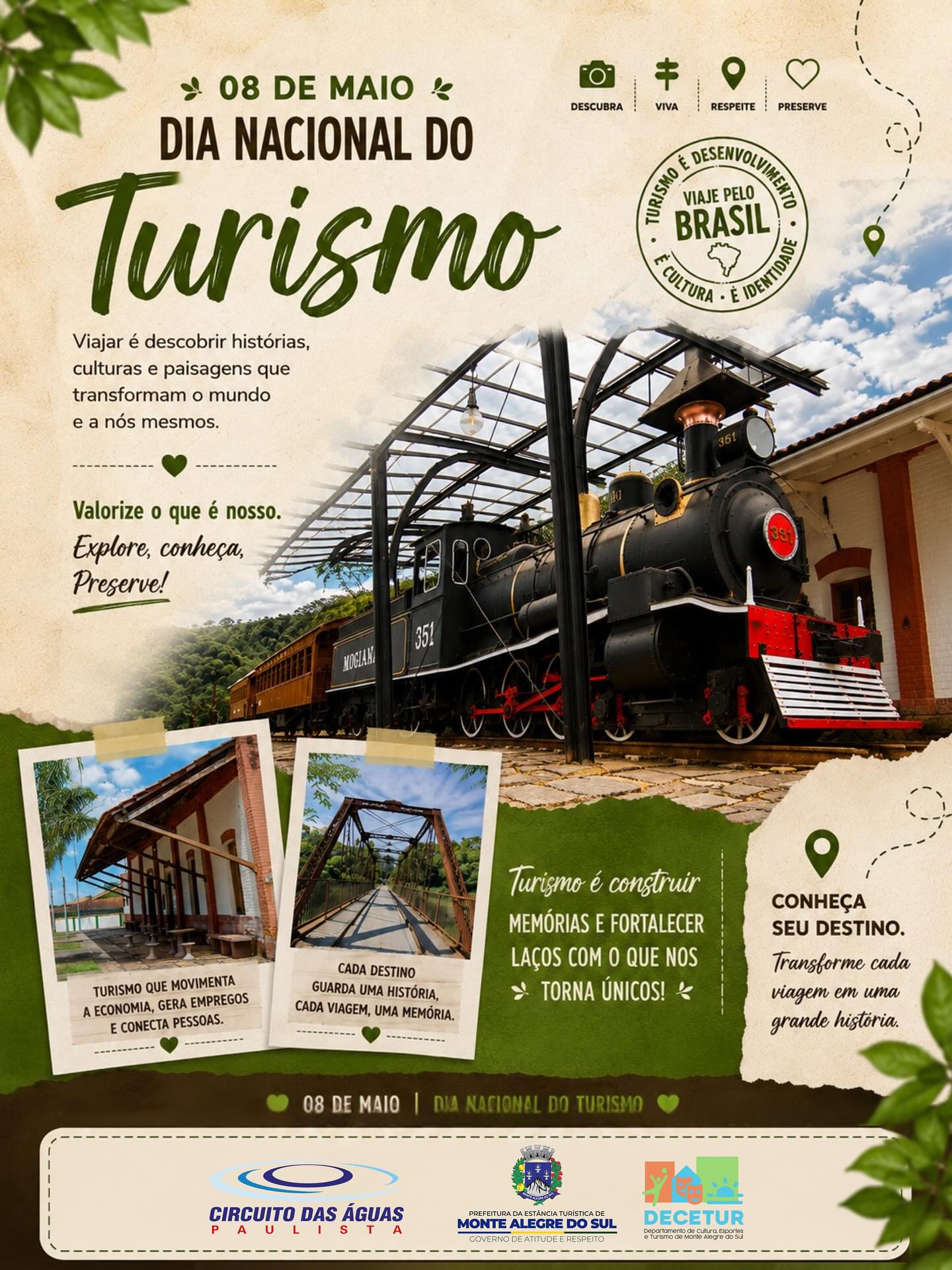 Post do instagram da Prefeitura de Monte Alegre do Sul