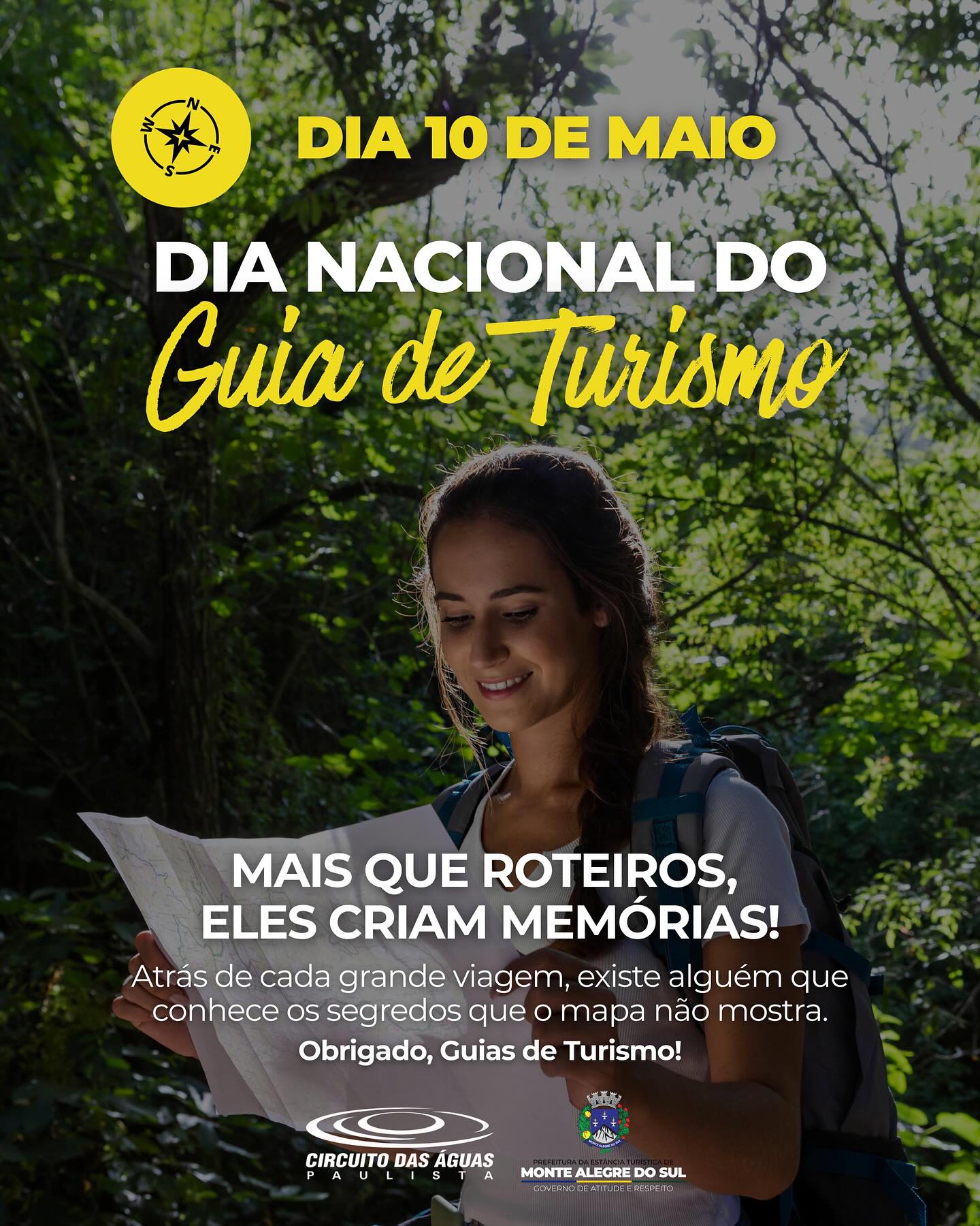 Post do instagram da Prefeitura de Monte Alegre do Sul