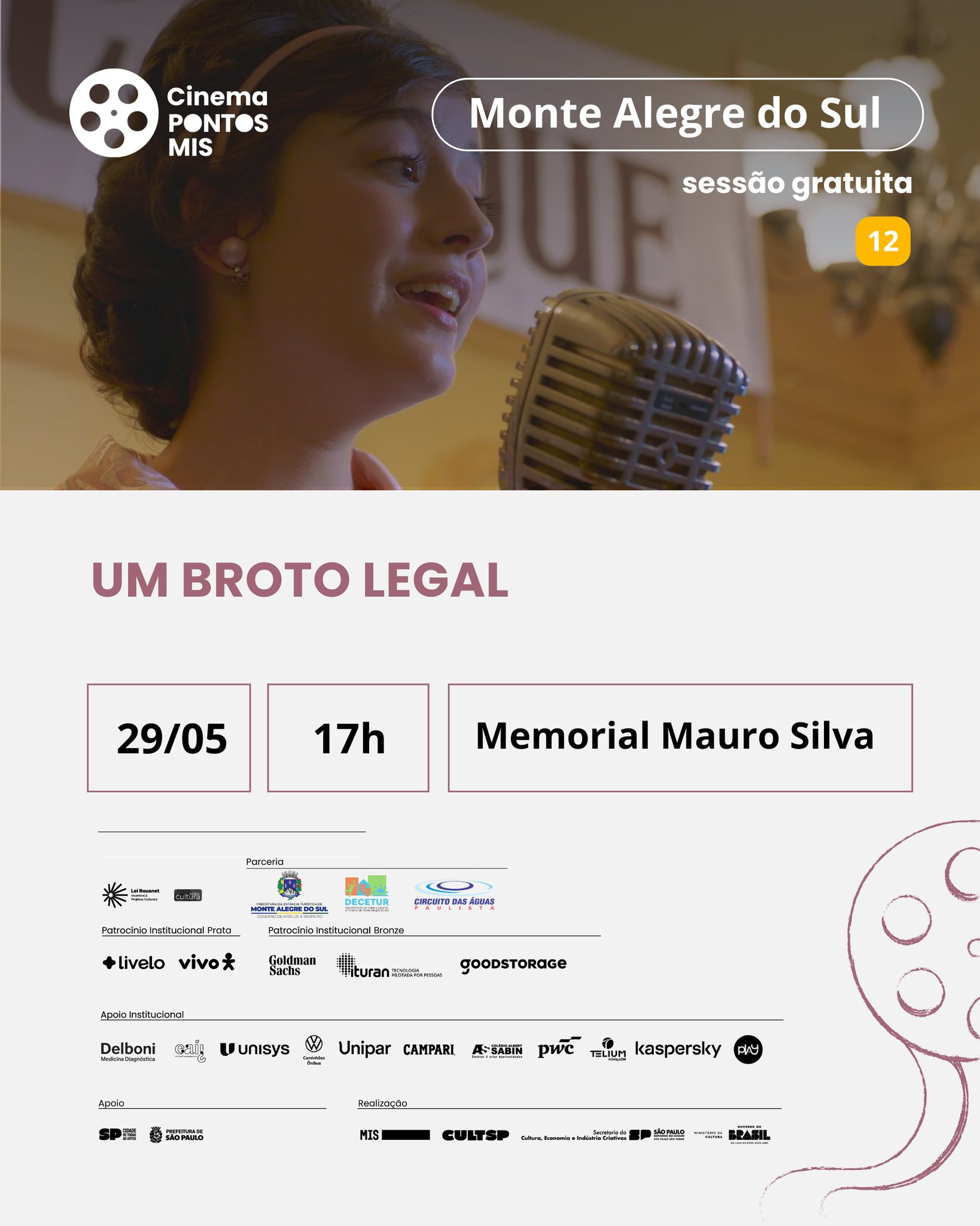 Post do instagram da Prefeitura de Monte Alegre do Sul