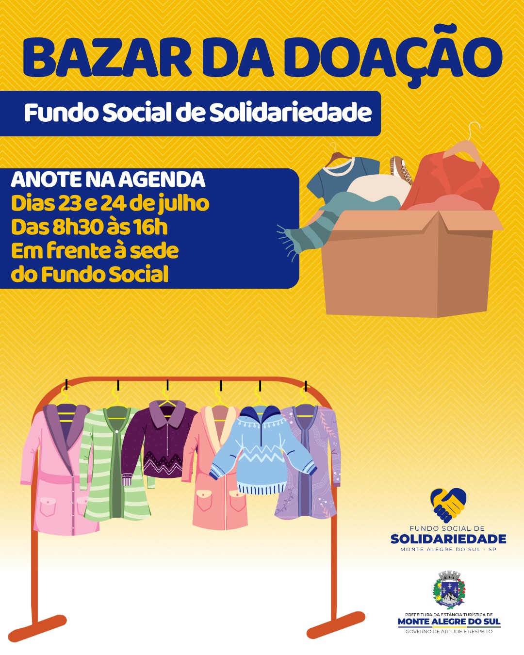 Post do instagram da Prefeitura de Monte Alegre do Sul