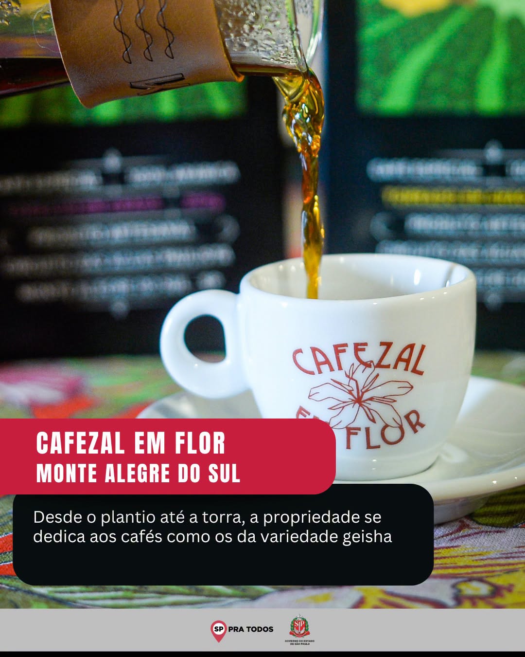 Post do instagram da Prefeitura de Monte Alegre do Sul