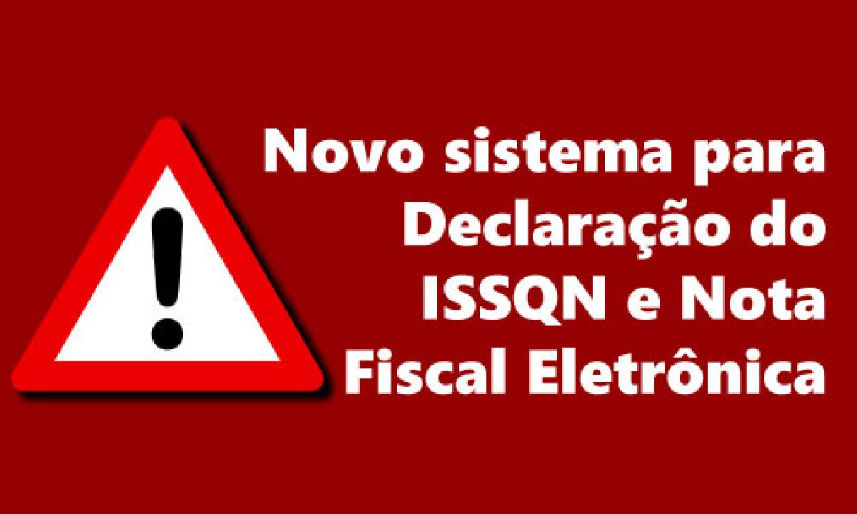 Novos links para DEISS e Nota Fiscal Eletrônica