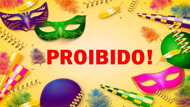 Fique atento às proibições no Carnaval de Monte Alegre do Sul 2024